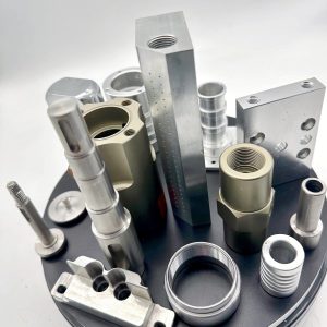 Custom CNC machined mechanical components assembly for industrial applications