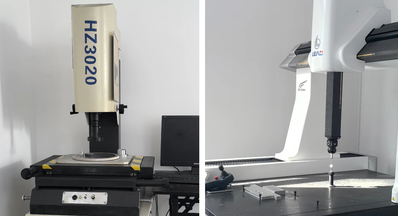 CMM and caliper inspection process