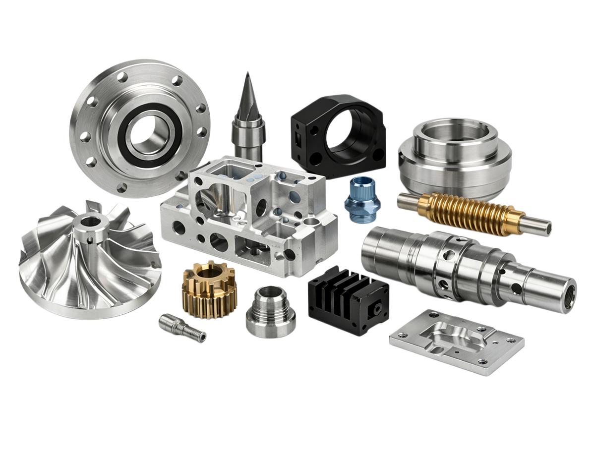 Precision CNC machined components