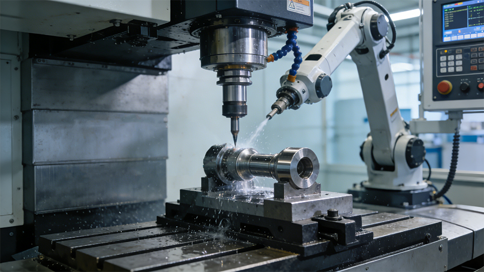 CNC machining robot components