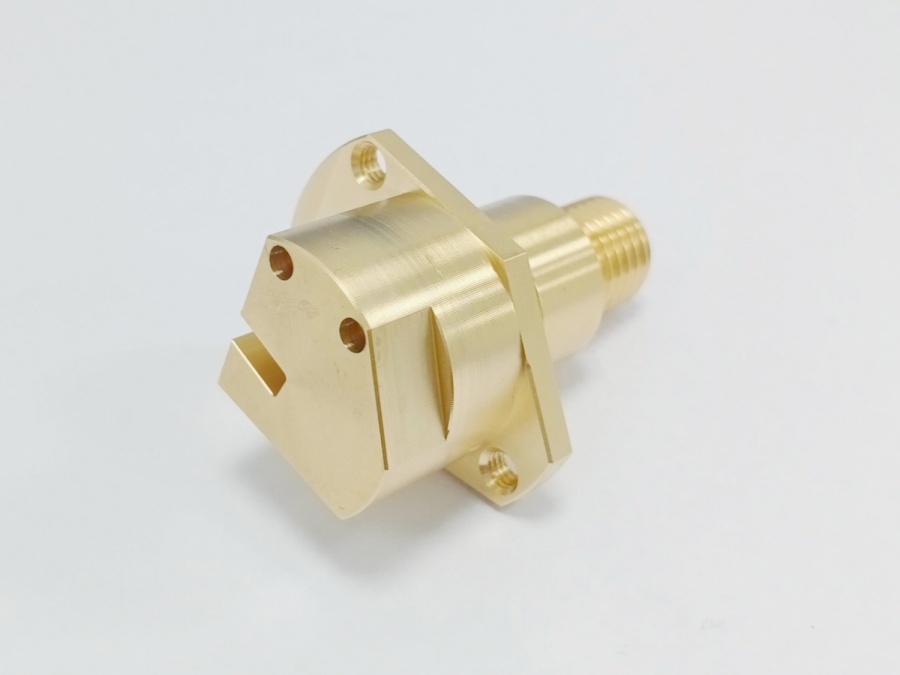 Precision copper machining components