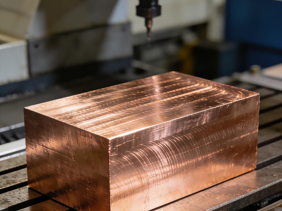Copper CNC machining capabilities by CNCTAL