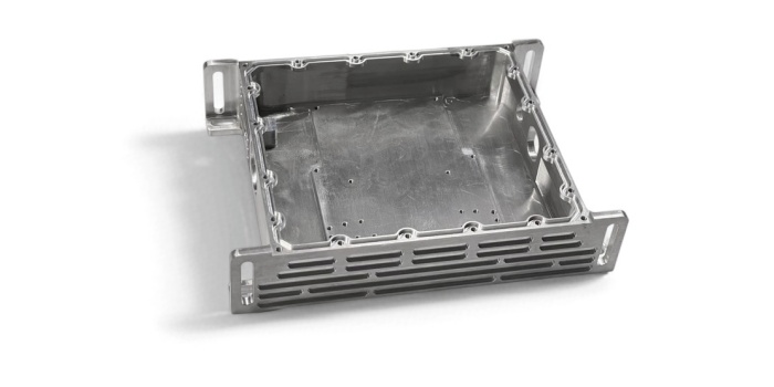 High volume CNC machined aluminum housing