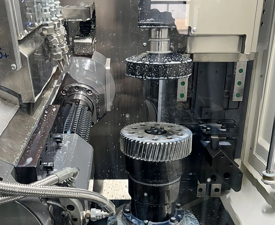 CNC gear machining process for custom precision gears