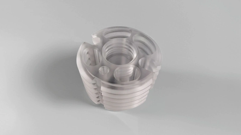Medical device housings made with polycarbonate machining