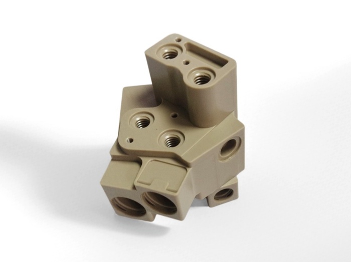 Plastic CNC machined prototype part