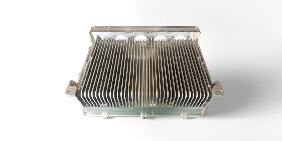 Machined aluminum heat sinks
