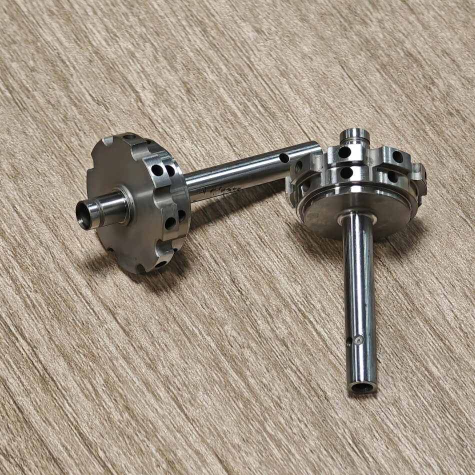 Custom turned industrial component