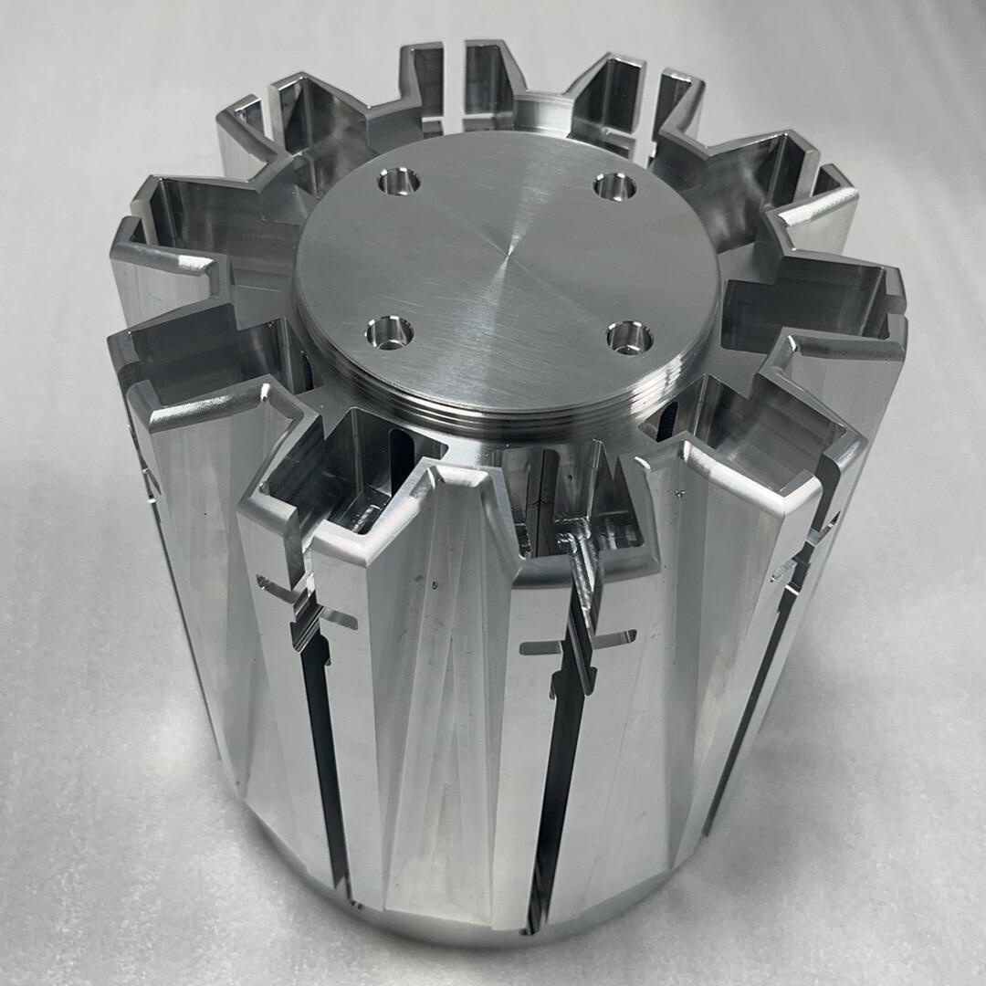 CNC 5-axis machining of complex stainless steel parts