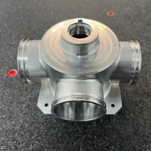 5-Axis CNC Machined Stainless Steel Valve Body Connector