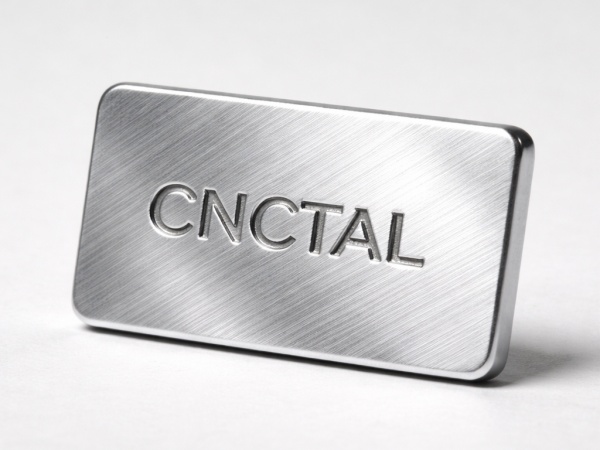 Titanium as machined finish