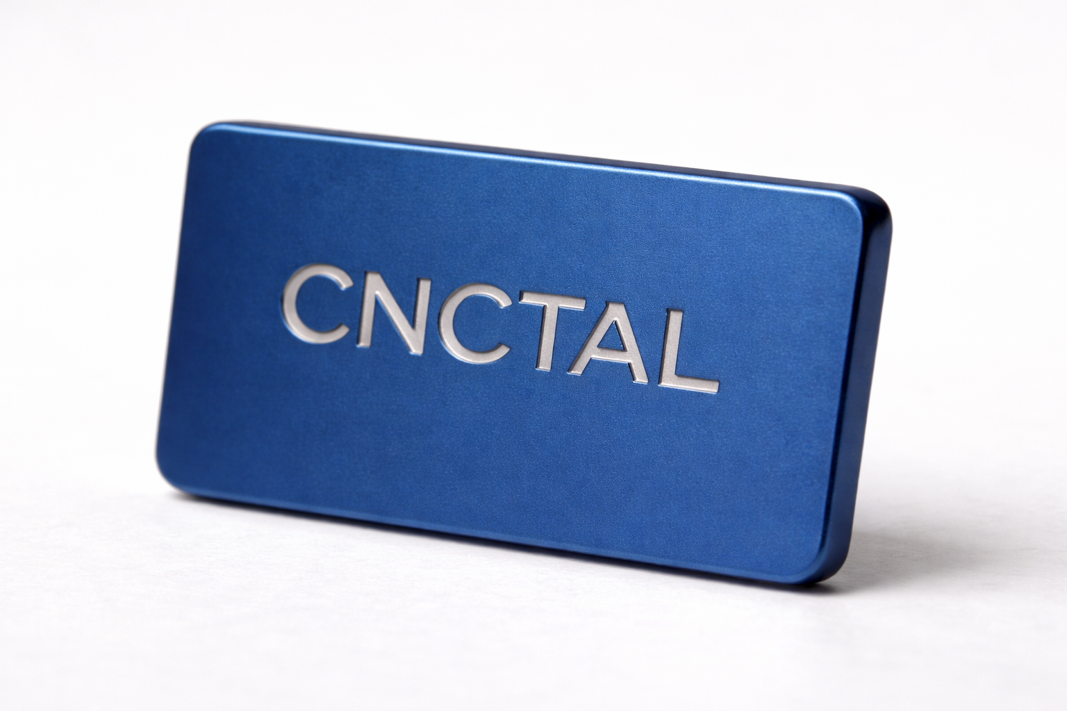 Titanium anodized finish