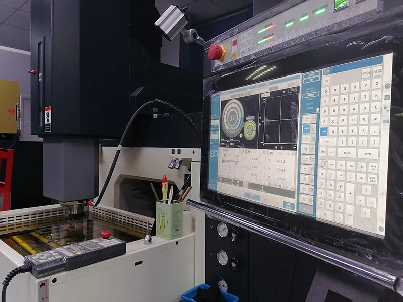 EDM machining process
