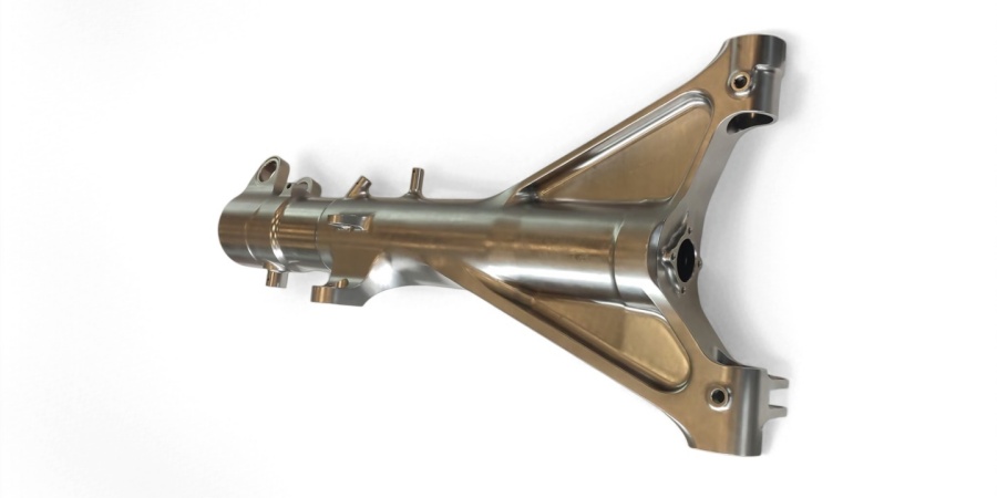 Titanium aerospace CNC machining components