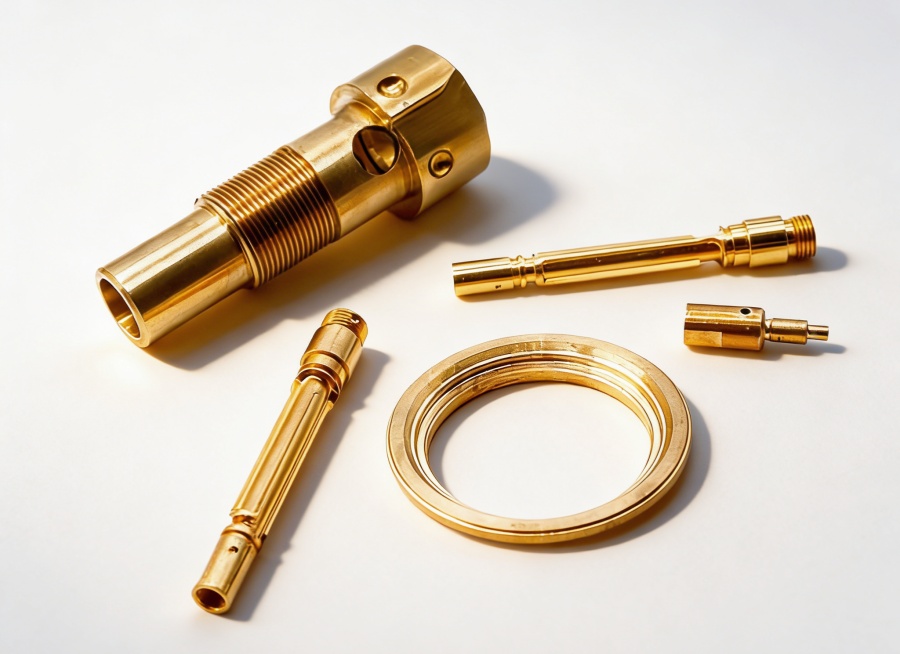 CNC brass and copper precision parts