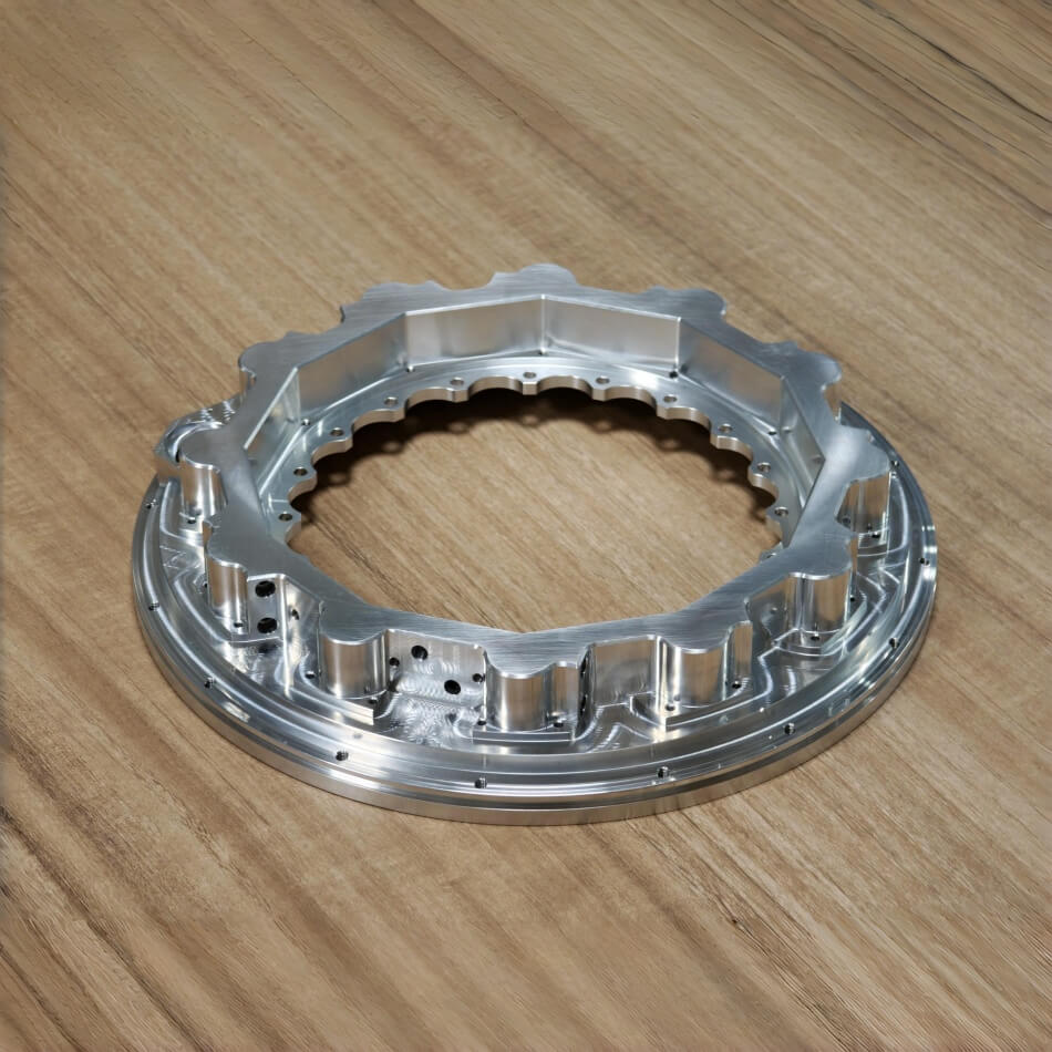 Precision functional CNC component