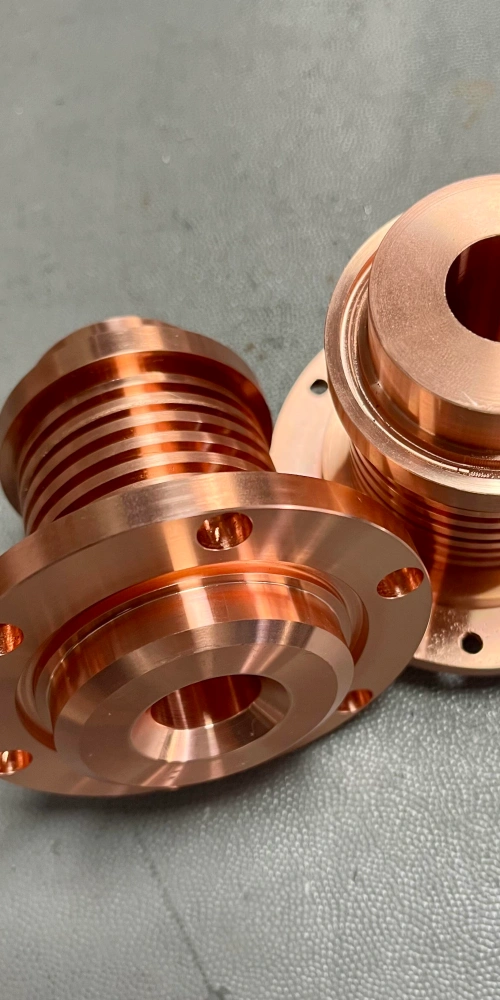 Custom CNC brass parts