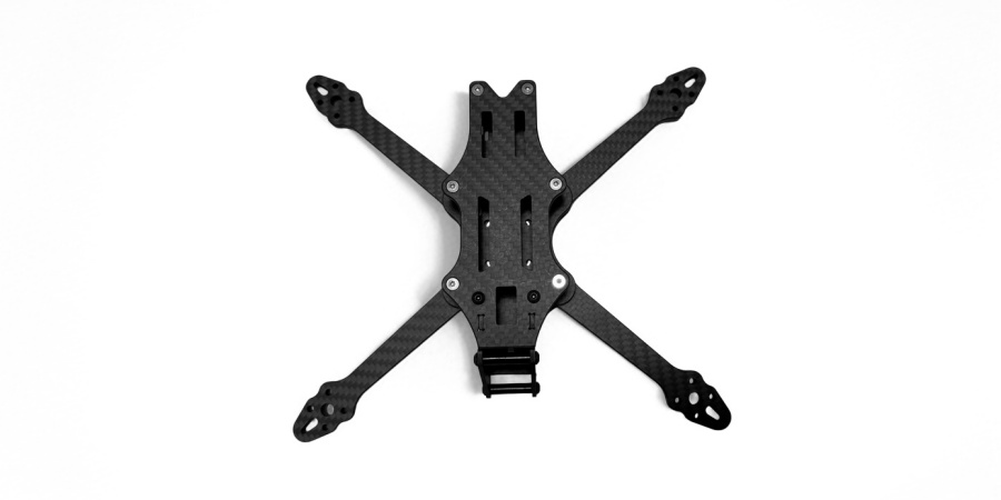 UAV frame and structural CNC machined components