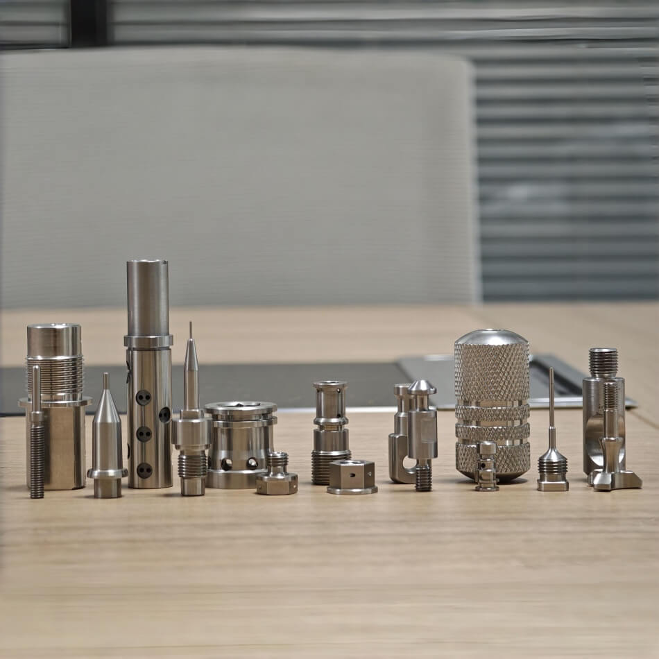Finished CNC turned sample part