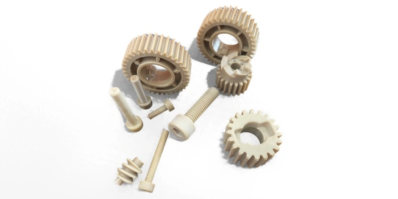 CNC machined PEEK insulators