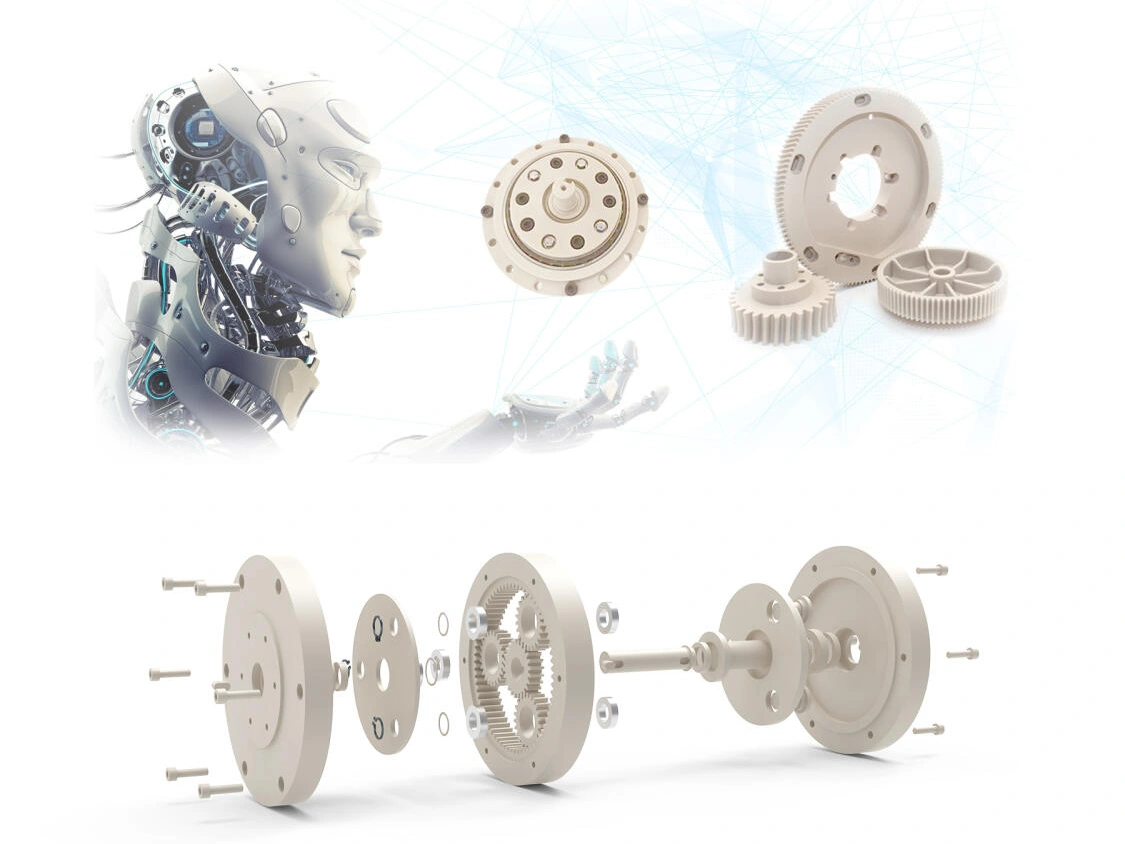 Engineering plastic CNC parts for robotics