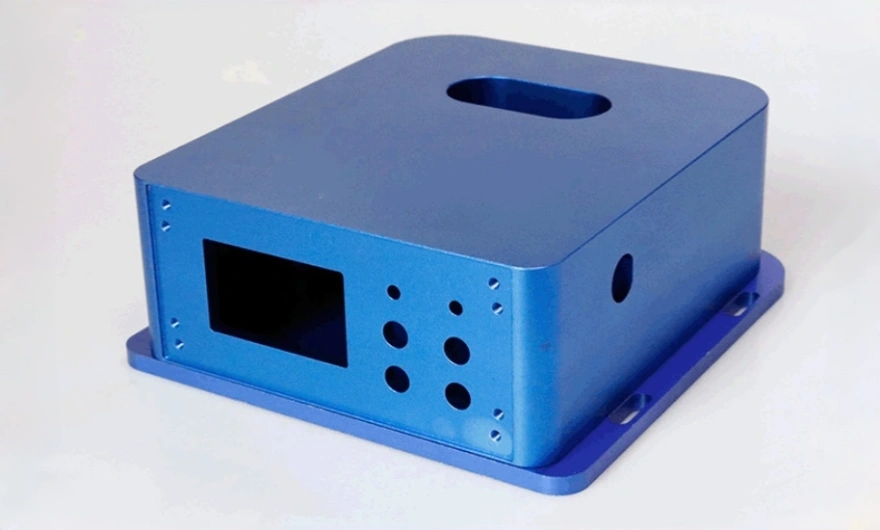 CNC machined aluminum enclosure