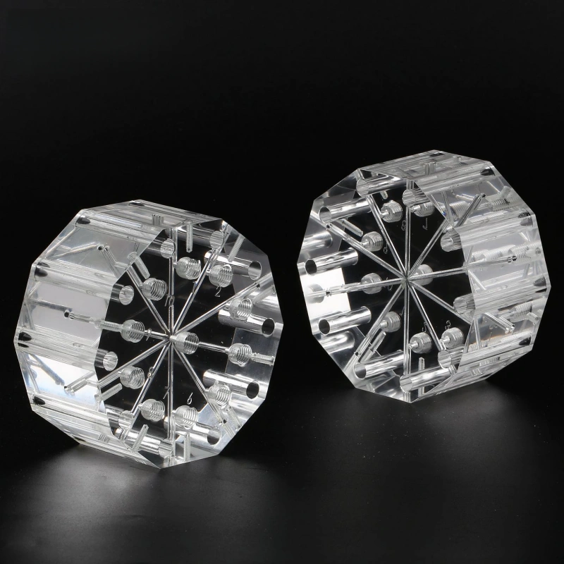 CNC acrylic PMMA optical panels and transparent covers