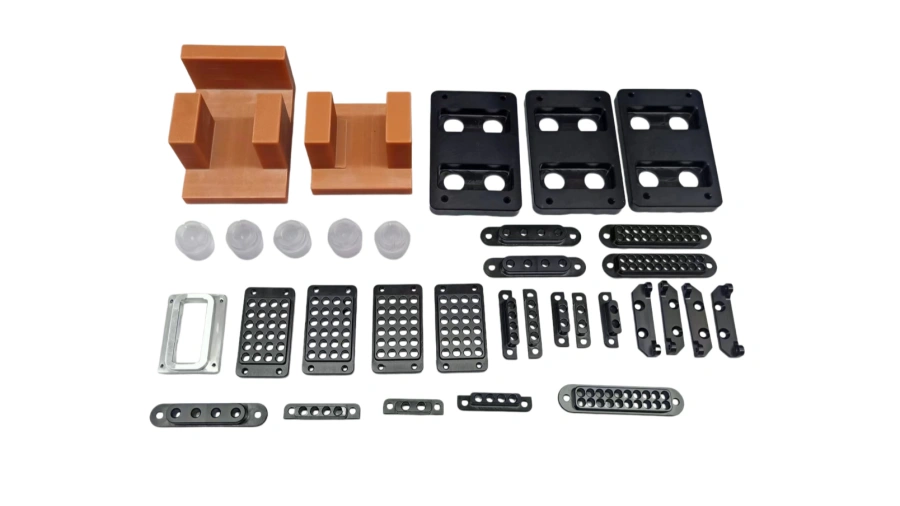 Plastic CNC machined precision part