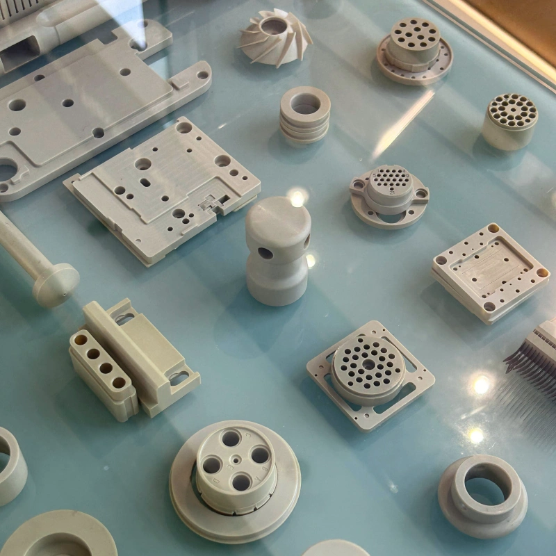 CNC plastic components for medical and laboratory equipment