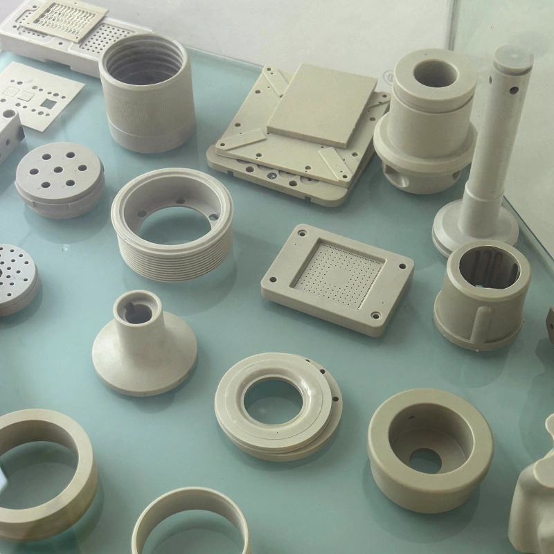 CNC PEEK and plastic parts for semiconductor equipment