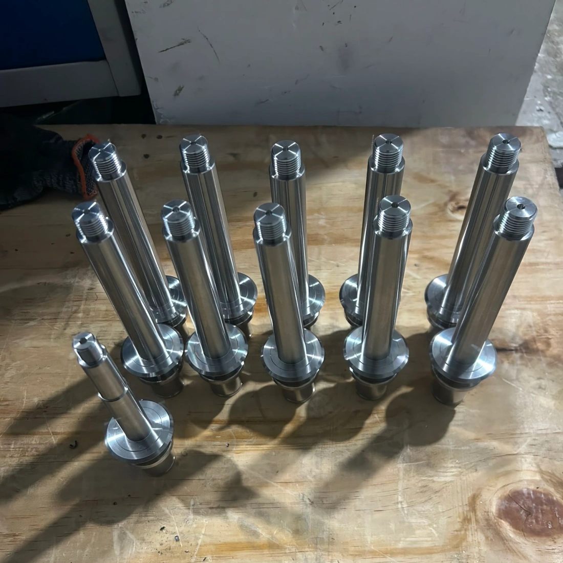Custom CNC Turned Stainless Steel Shaft for Precision Mechanical Components