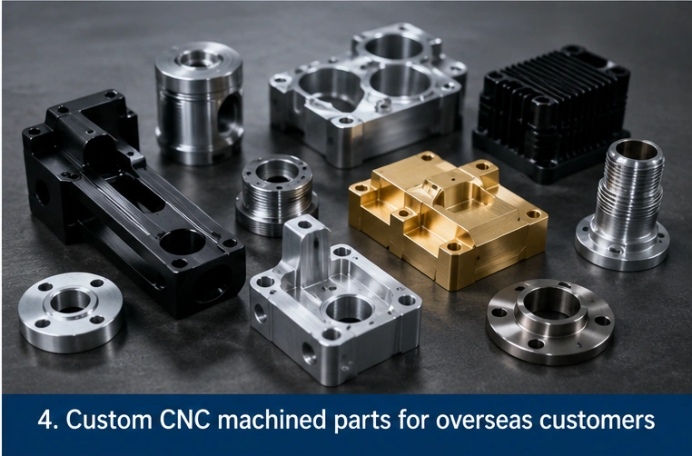 Custom CNC machined parts supplier in China
