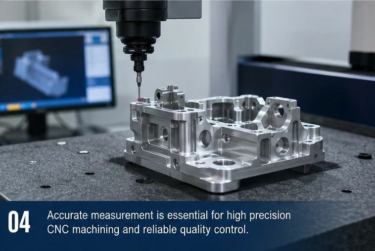 CMM inspection for high precision CNC machined components