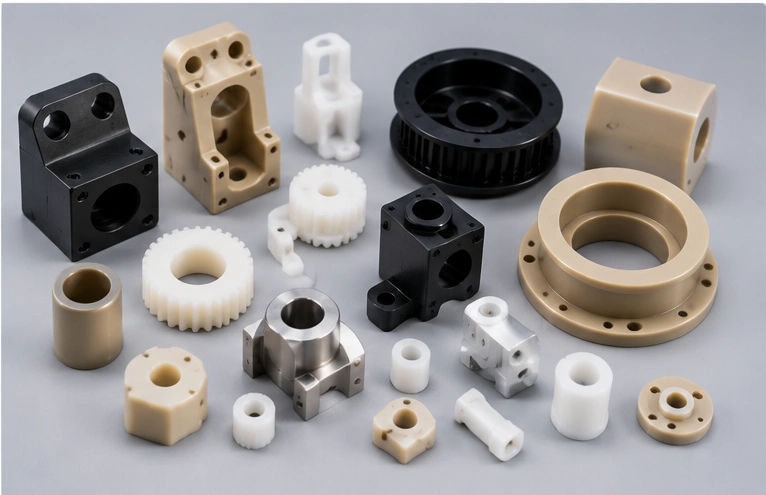 Engineering plastic CNC parts for robotics
