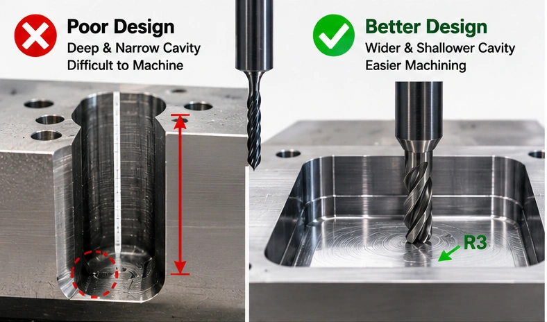 Common CNC machining design mistakes