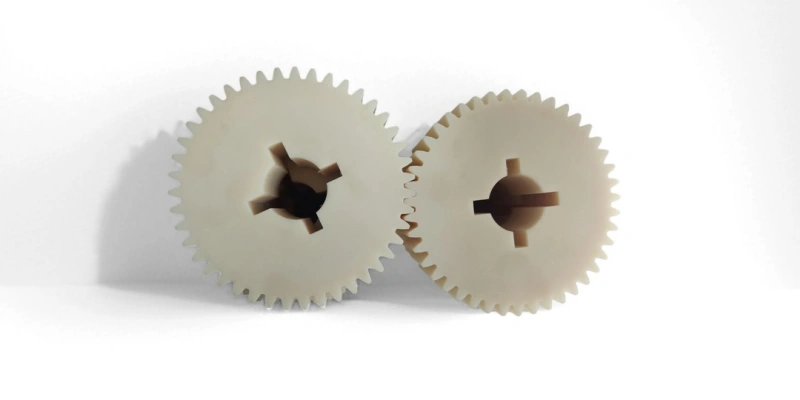 CNC machined Nylon gears