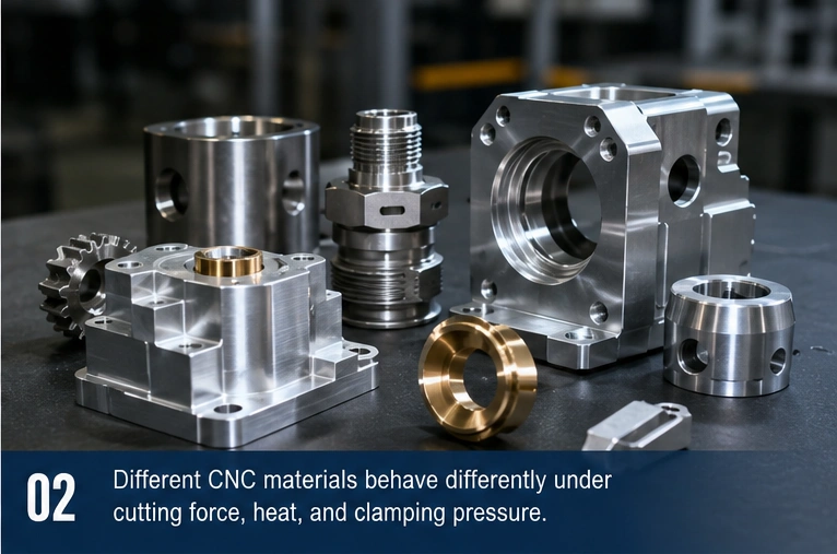 CNC machining aluminum and stainless steel precision parts