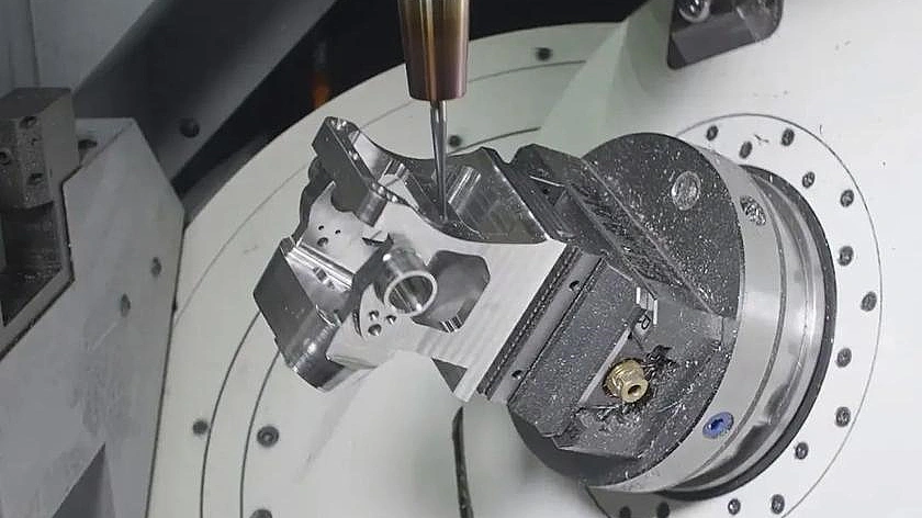 Multi-side 5-axis machining process
