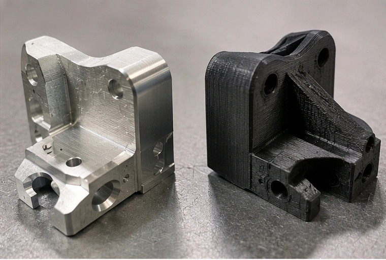 Precision CNC machined aluminum functional part