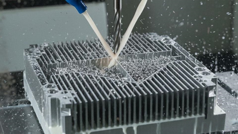 CNC machining heat sink