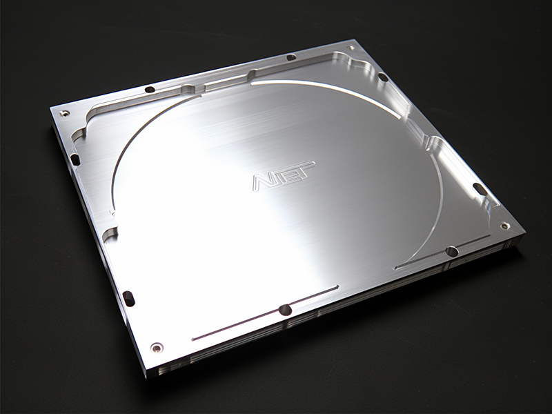 CNC machined aluminum enclosure edge details