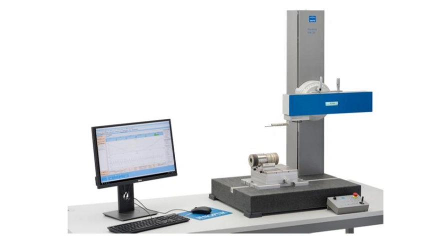 surface roughness testing CNC machined component