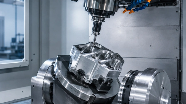 5-axis CNC machining for complex precision components
