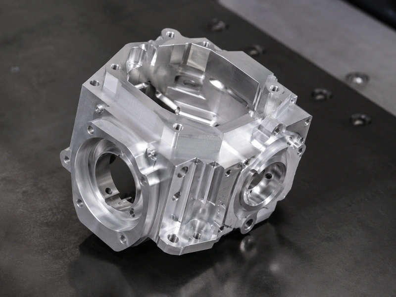 5-axis machined medical equipment components with complex contours and precision surfaces