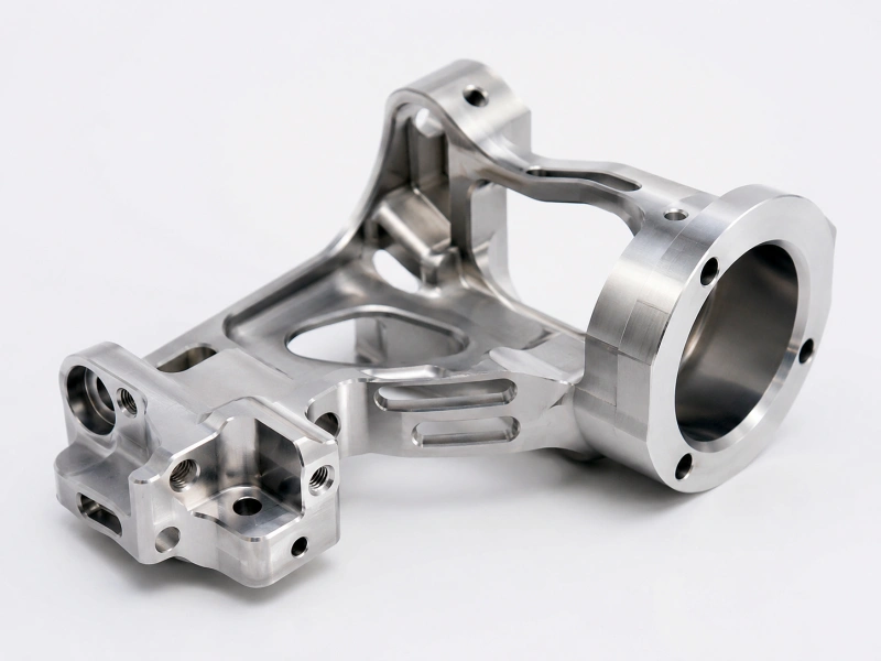 5-axis machined robotics housings and complex aluminum components with multi-sided features