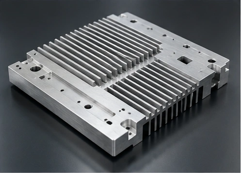 CNC cut aluminum heat sink bases and thermal plates
