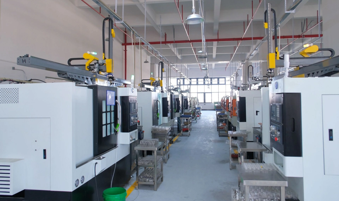 3-axis CNC milling machines in factory