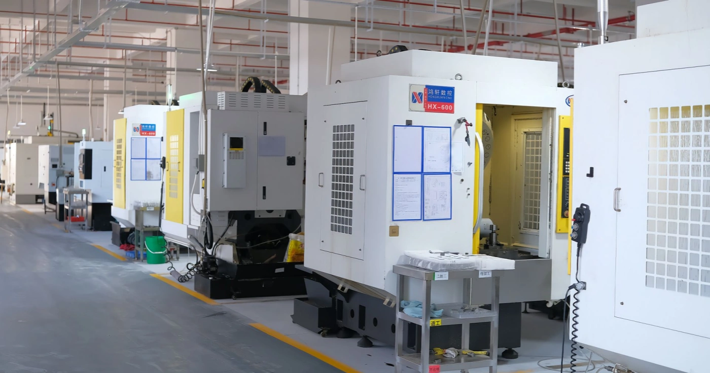 5-axis CNC machining center for complex parts