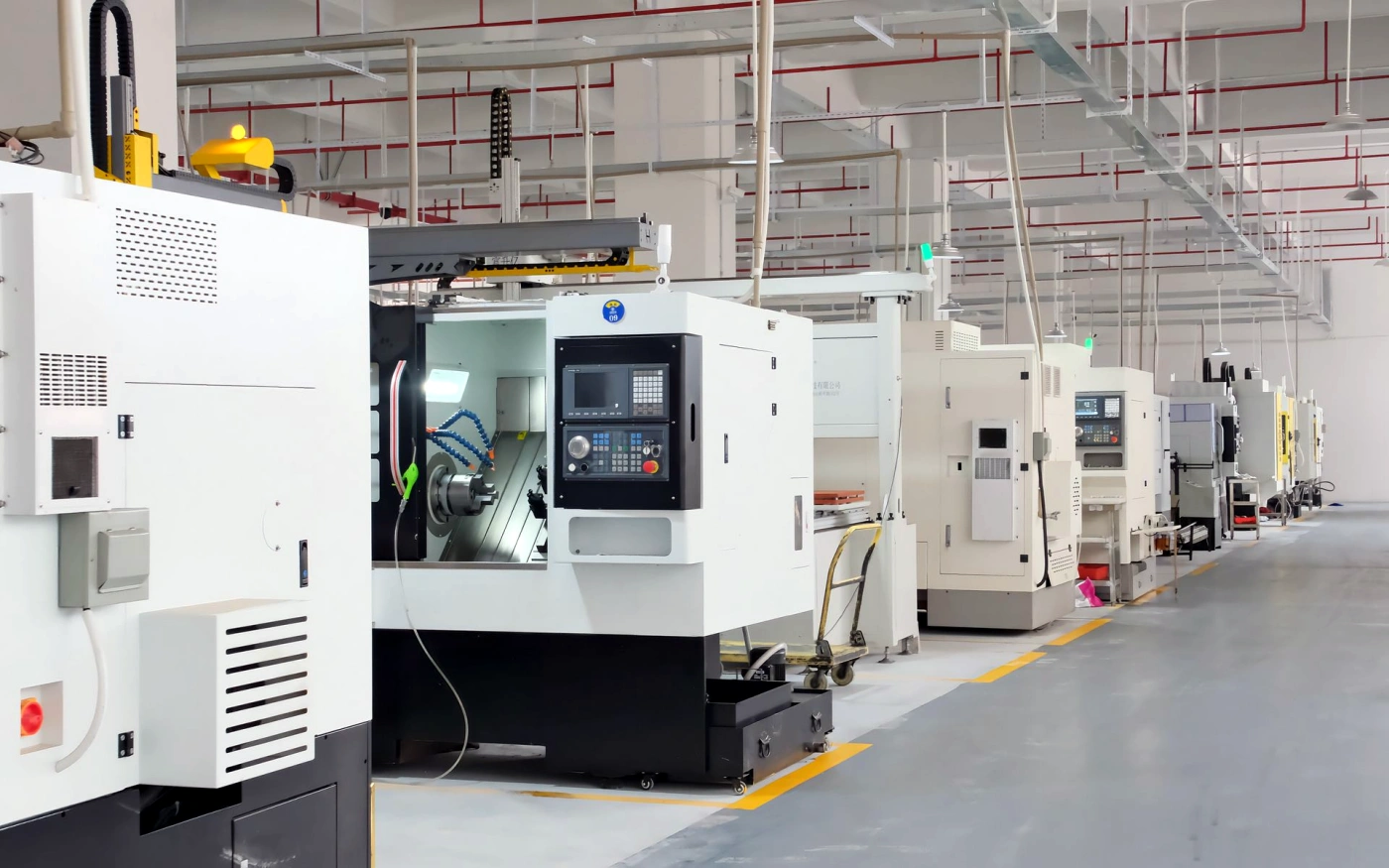 large CNC gantry machining equipment