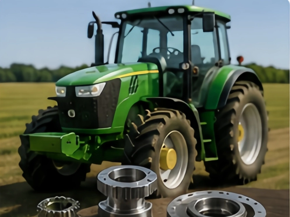 CNC machined agriculture machinery parts